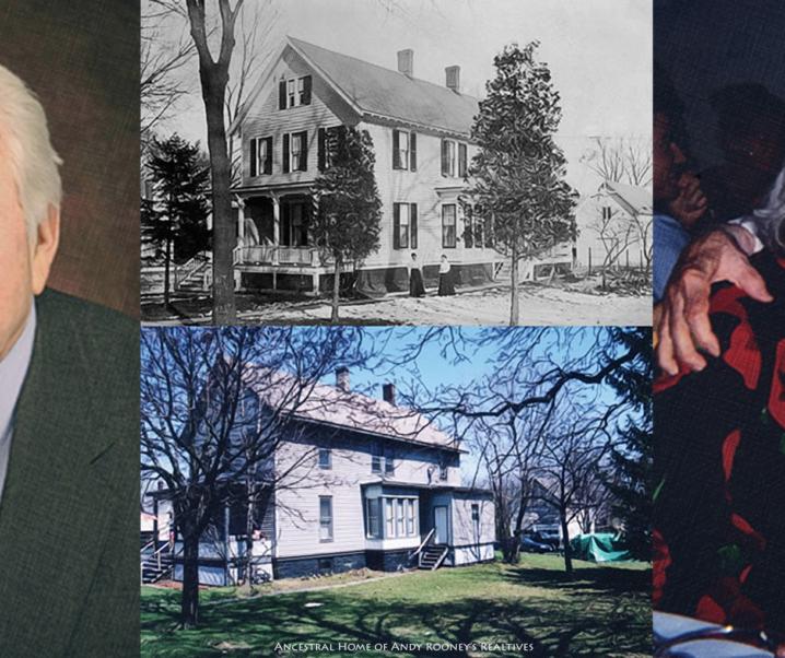 A few minutes sharing warm boyhood memories with… Andy Rooney